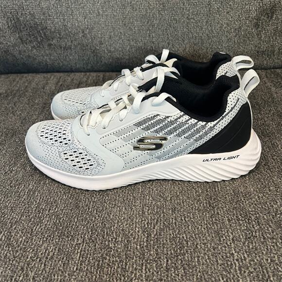 Skechers Bounder Verkona Running Shoes Mens Sz 9 White Athletic Sneakers Comfort main image 10